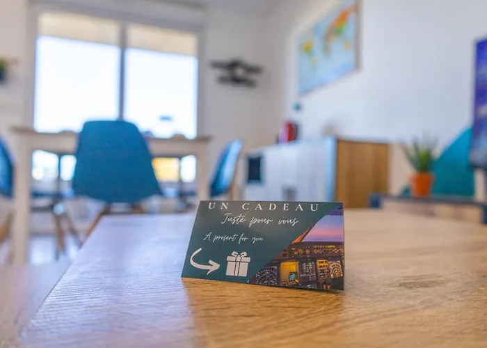 Le Beluga - Escale Confort Proche Airbus Lägenhet