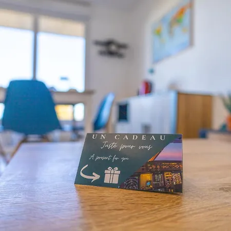 Le Beluga - Escale Confort Proche Airbus Apartmán