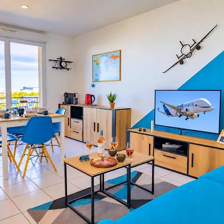 Le Beluga - Escale Confort Proche Airbus Apartmán Colomiers