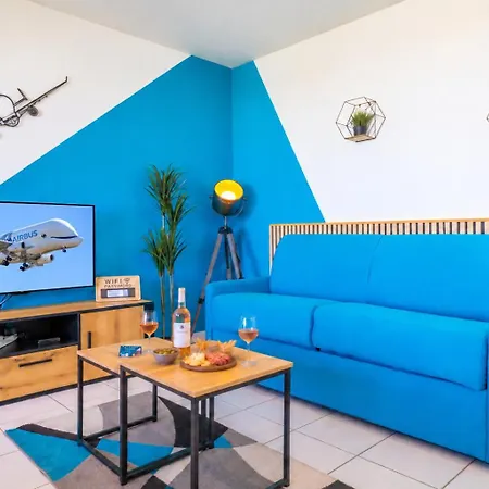Apartmán Le Beluga - Escale Confort Proche Airbus